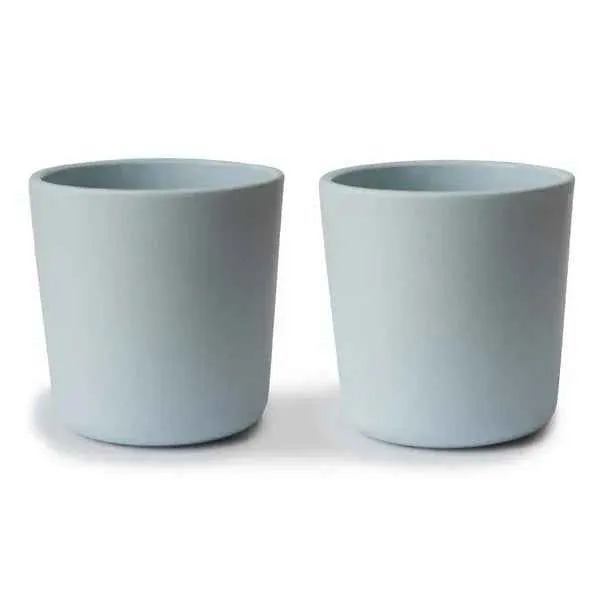 Mushie® Set dvi šalice Powder Blue