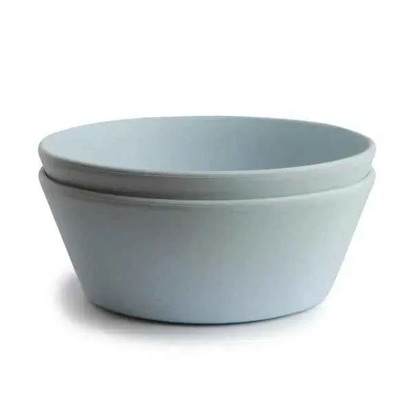 Mushie® Set dvi posudice Powder Blue