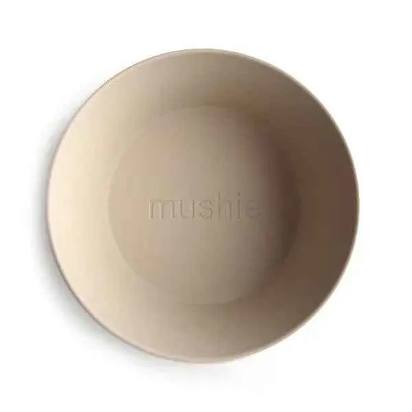 Mushie® Set dvi posudice Vanilla