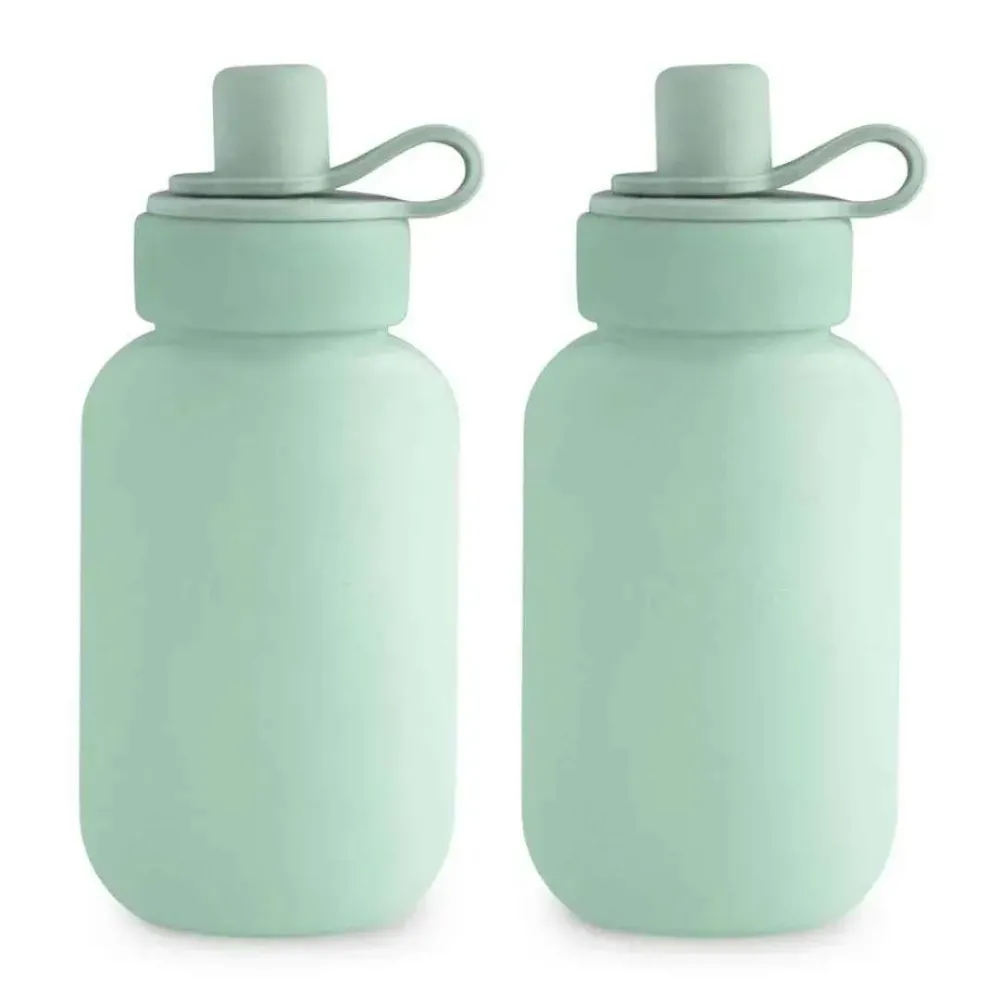 Mushie® Set 2 silikonskih kalupa za smoothie Cambridge Blue