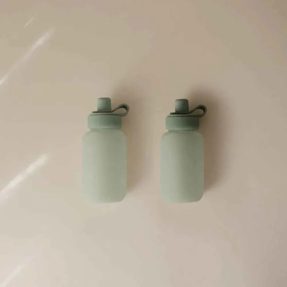 Mushie® Set 2 silikonskih kalupa za smoothie Cambridge Blue