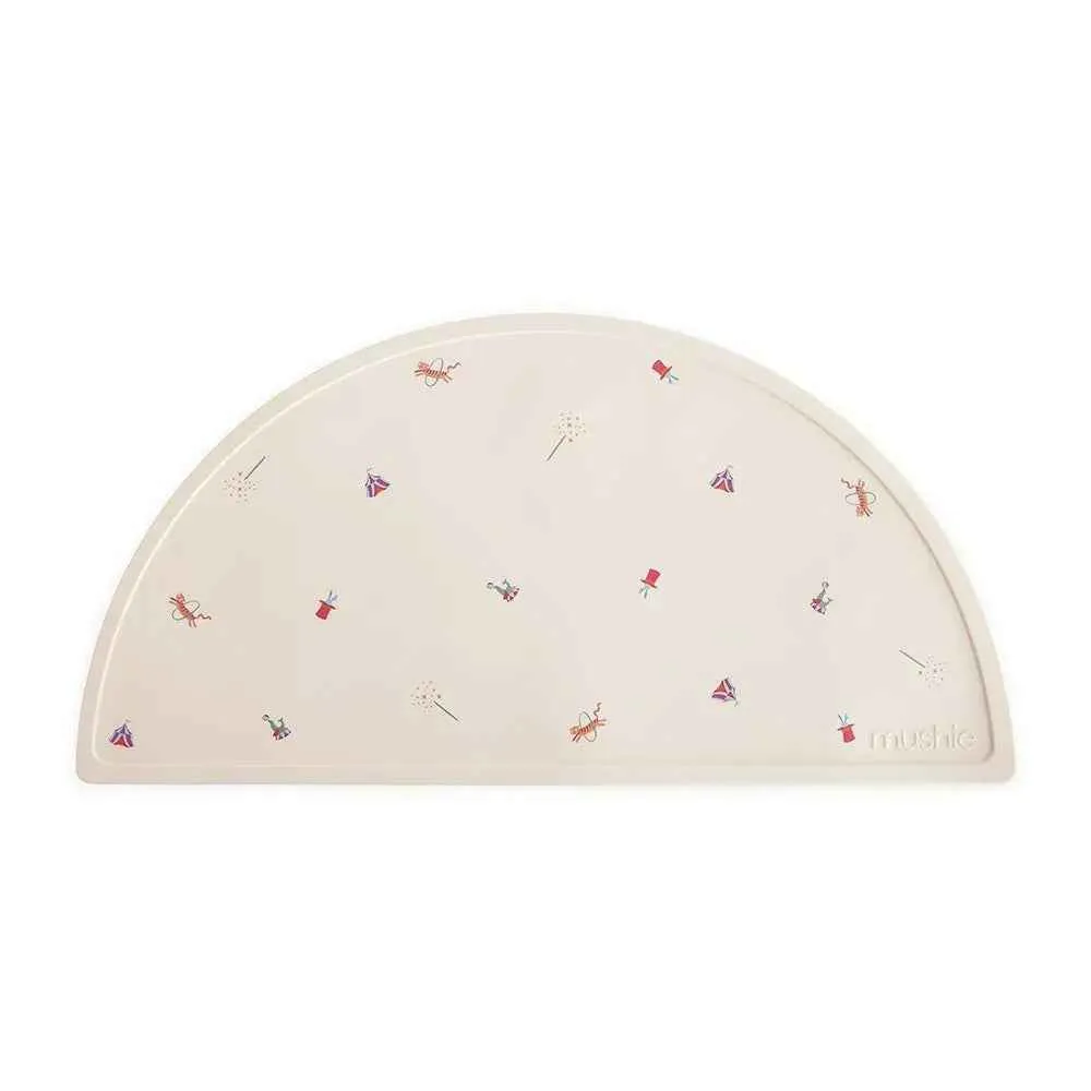 Mushie® Silikonska podloga za hranjenje Circus