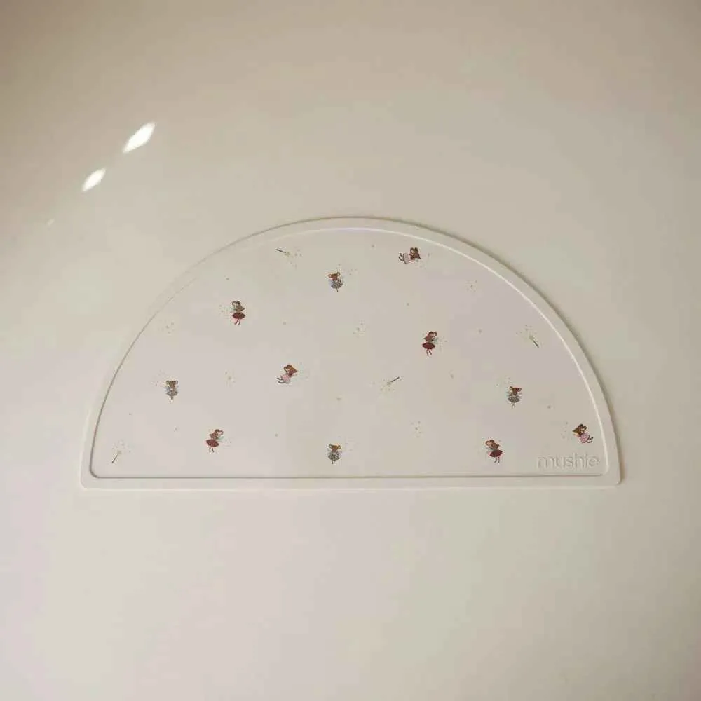 Mushie® Silikonska podloga za hranjenje Fairy Mice