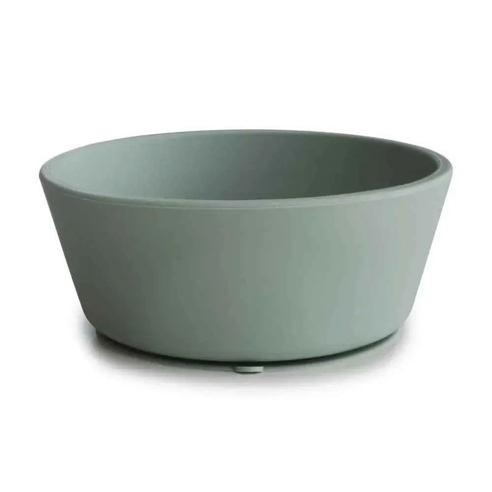 Mushie® Silikonska posudica Cambridge Blue