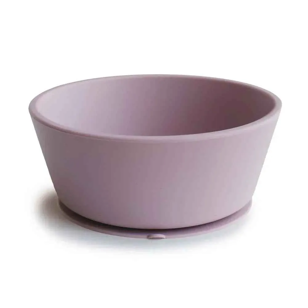 Mushie® Silikonska posudica Soft Lilac