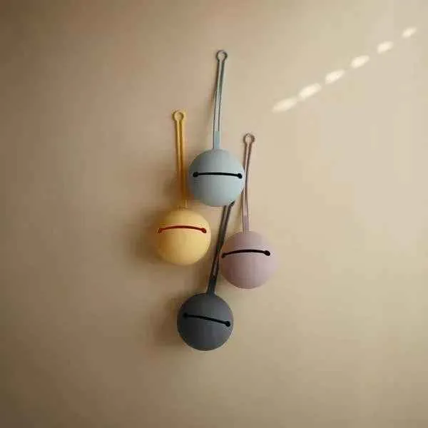 Mushie® Torbica za dudu Powder Blue