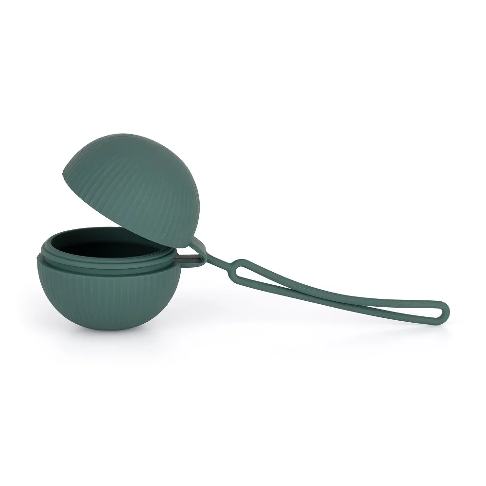 PETITE&MARS Silikonska kutijica za dudu, Misty Green