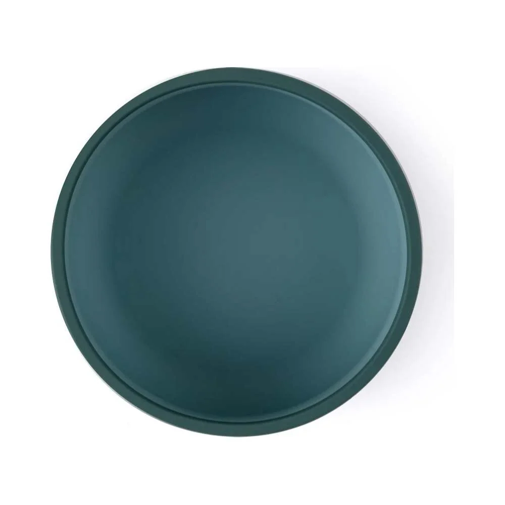 PETITE&MARS Silikonska zdjelica s vakuumom 450 ml Take&Match 6 m+, Misty Green