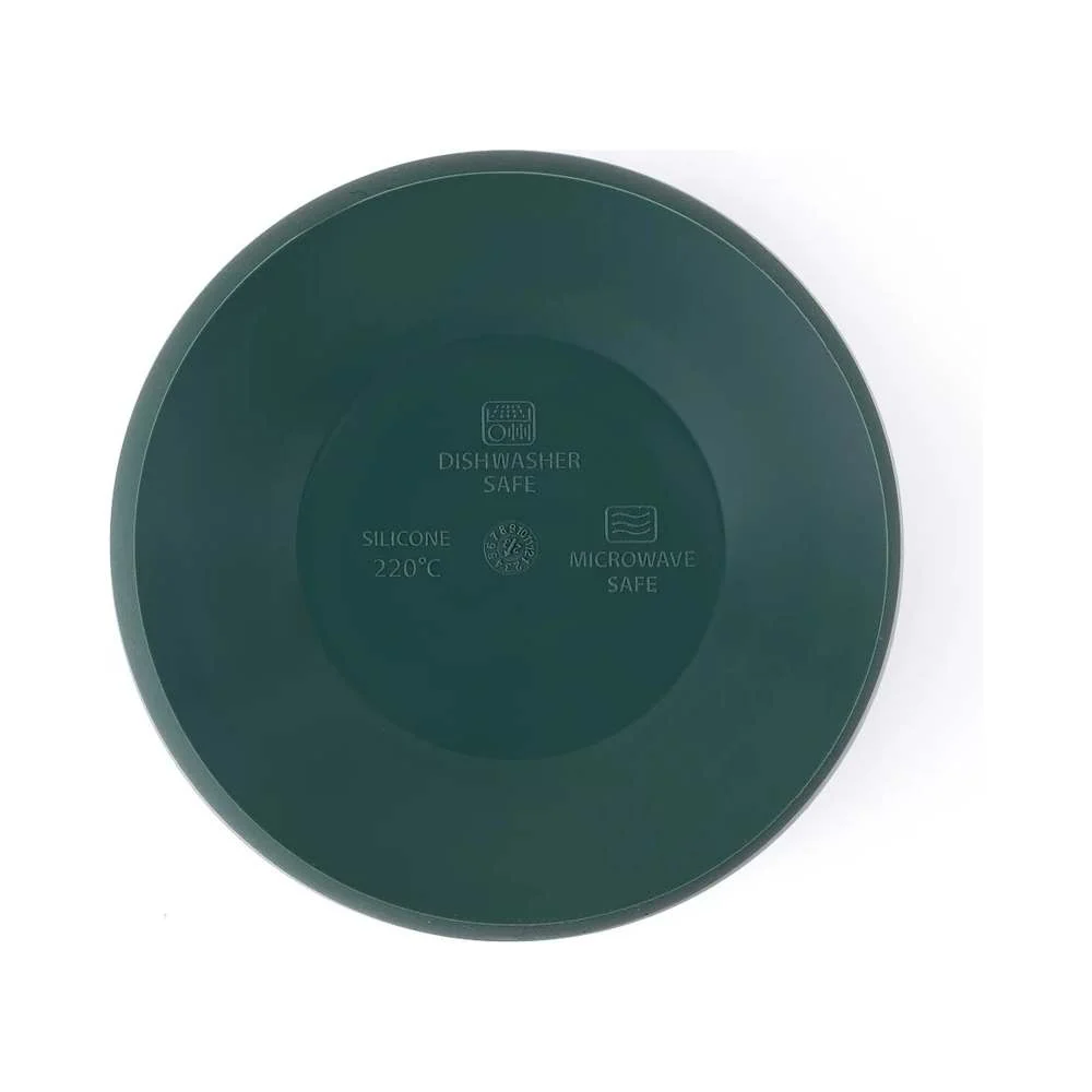PETITE&MARS Silikonska zdjelica s vakuumom 450 ml Take&Match 6 m+, Misty Green