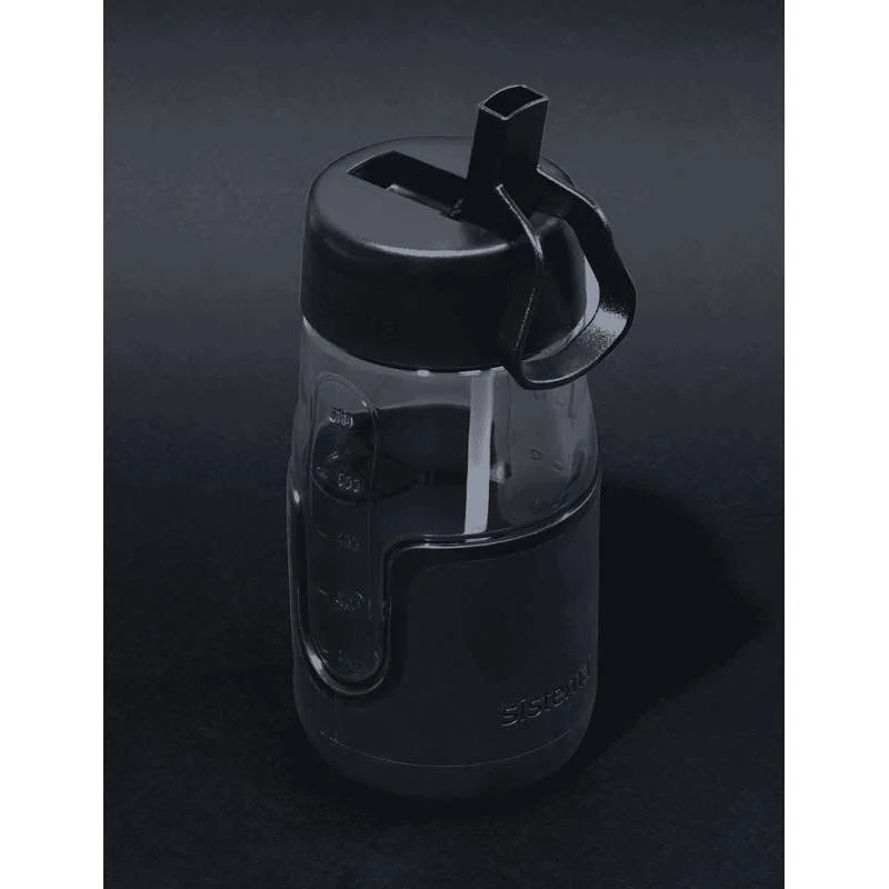 Sistema Flip Sipper Bottle Flaš za piće - 700ml - Crna