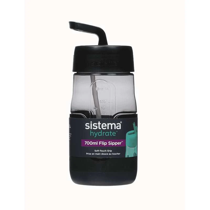 Sistema Flip Sipper Bottle Flaš za piće - 700ml - Crna