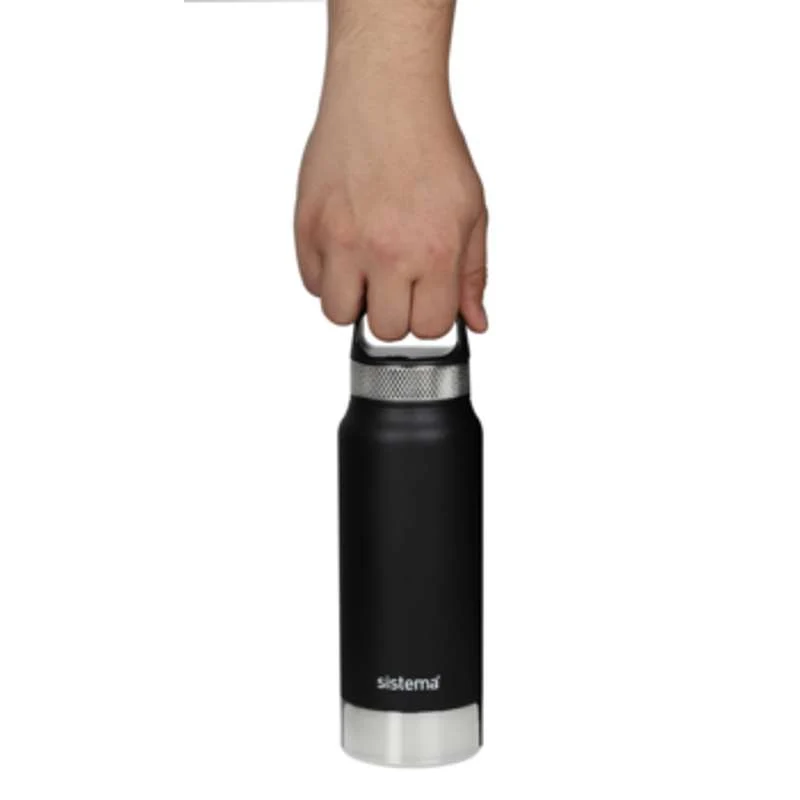 Sistema Termosice - Nehrđajući čelik - 650ml - Crna