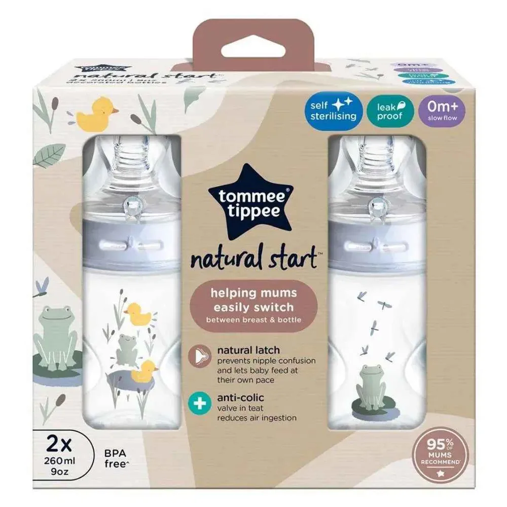 Tommee Tippee® Bočica s cuclom Natural Start 260ml, 2 kom
