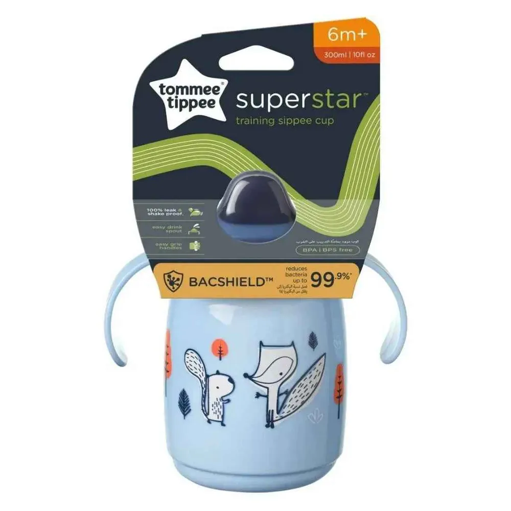 Tommee Tippee® Čš s kljunom i ručkama Sippee 300 ml Blue