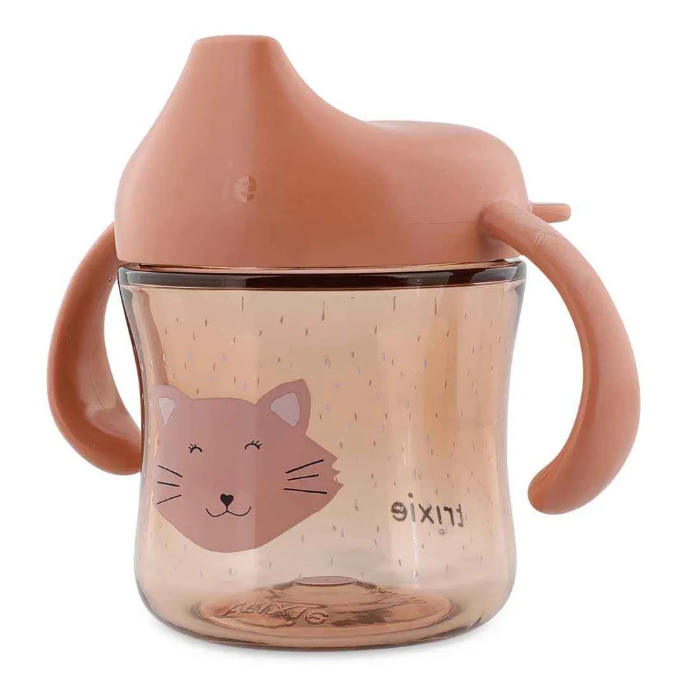 Trixie Baby® Šalica za učenje pijenja od tritana Mrs. Cat 200ml
