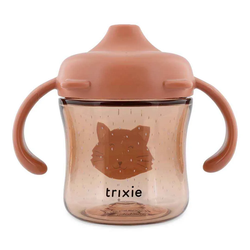 Trixie Baby® Šalica za učenje pijenja od tritana Mrs. Cat 200ml