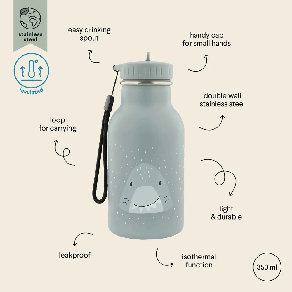 Trixie Baby® izolirana bočica za bebe 350 ml Mr. Morski pas