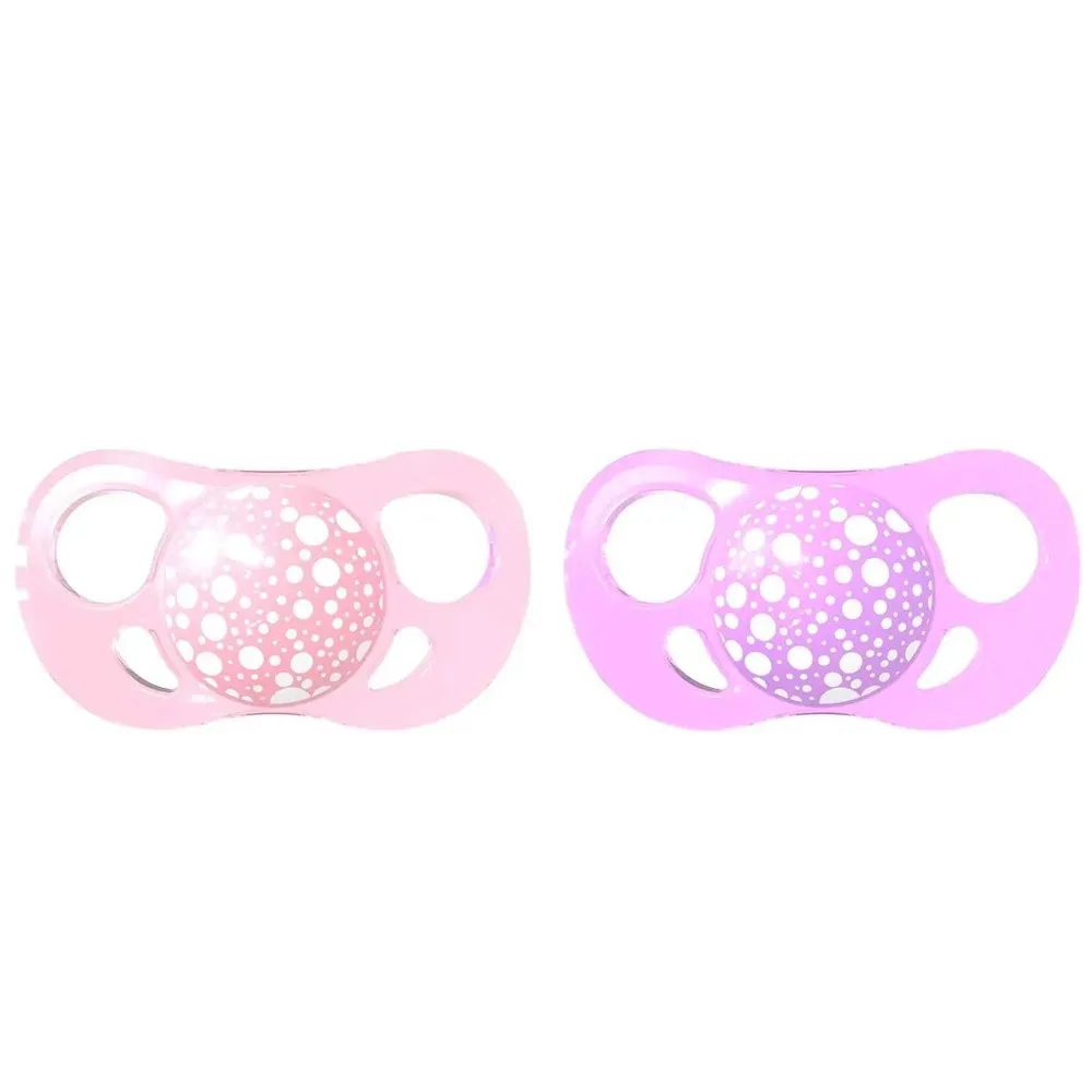 Twistshake® 2x Duda Pastel Pink&Purple (0+/6+) 6+M
