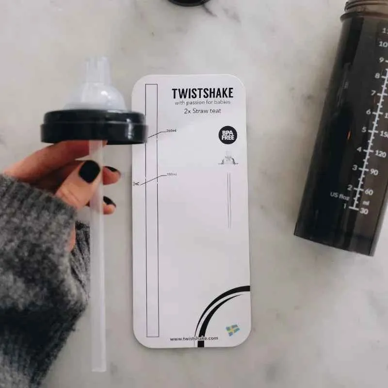 Twistshake® Silikonski umetak sa slamkom za Anti Colic bočice (12+m)
