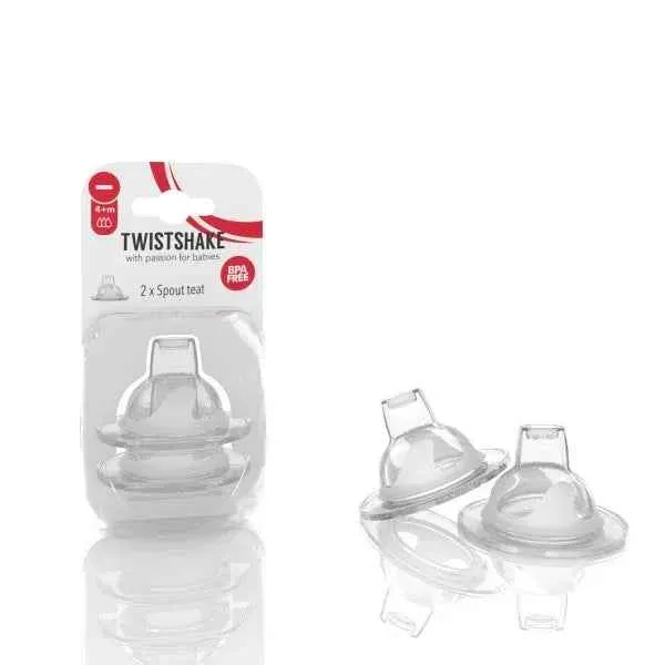 Twistshake Spout Teat 4+M Bez prolivanja