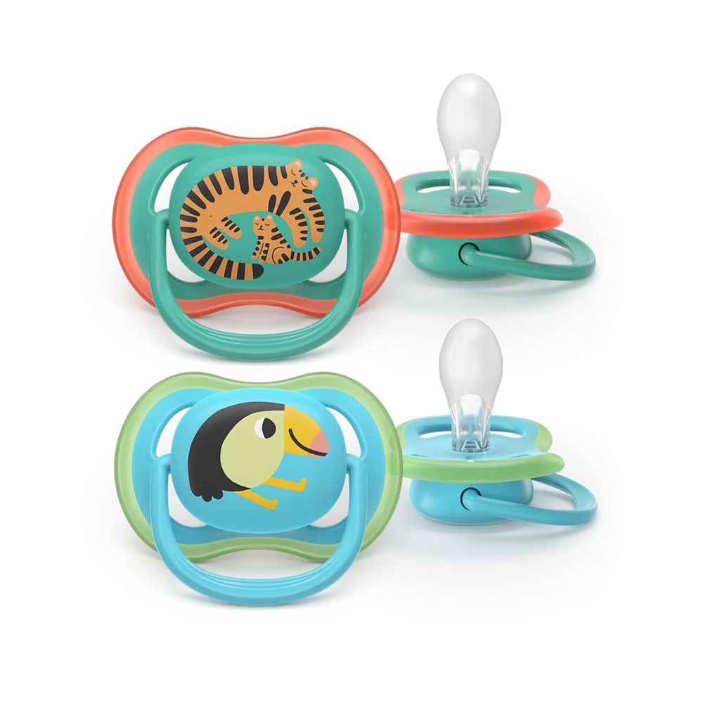AVENT SCF087/11 duda varalica - silikon Ultra Air motiv 6-18m, M, 2/1