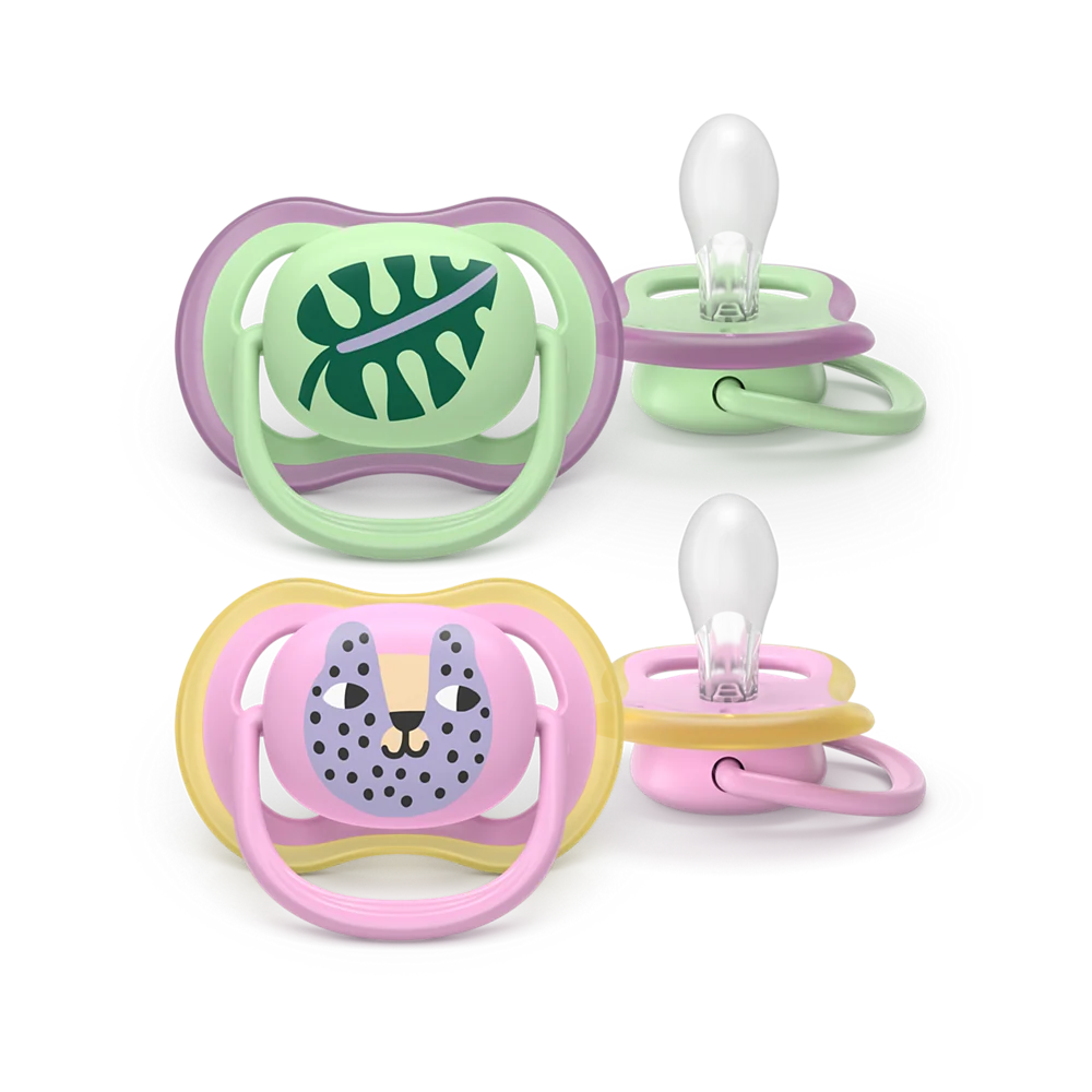 AVENT SCF087/13 duda varalica - silikon Ultra Air motiv 6-18m, Ž, 2/1