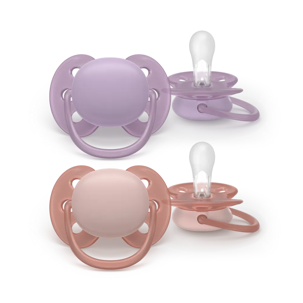 AVENT SCF091/43 duda varalica - silikon Ultra Soft 6-18m, Ž, enob., 2/1