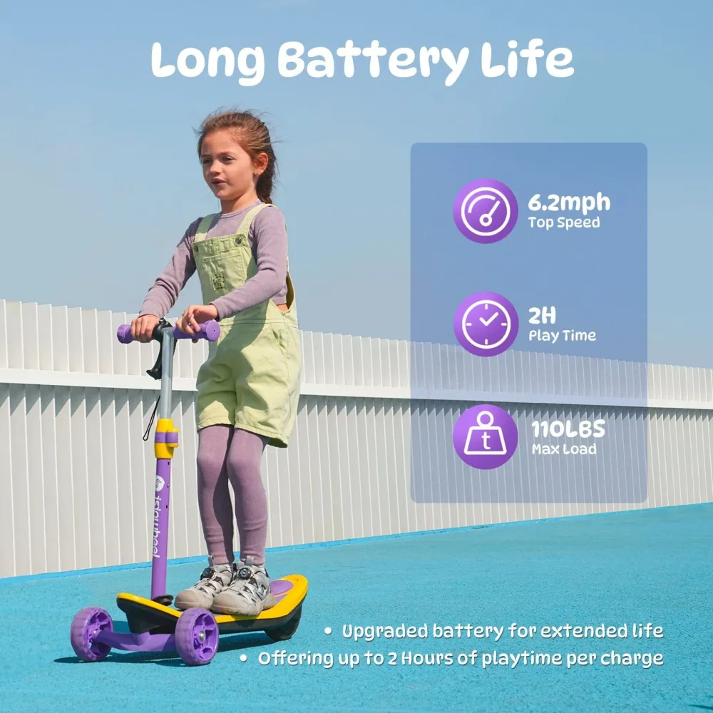 MiniSpider električni dječji romobil 100W, domet 9-15 KM, CE-Certificirano iSinwheel