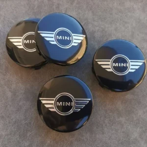 MINI čepovi za felge - CRNI 56mm (SET)