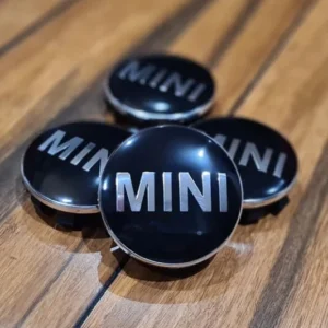 MINI čepovi za felge - CRNI 56mm (SET)