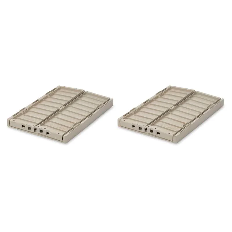 Liewood Weston Opbevaringsboks - Medium - 2-pak - Sandy