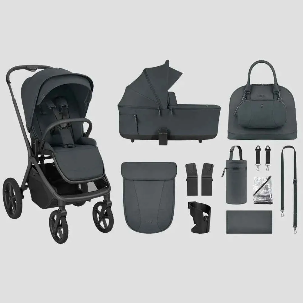 KikkaBoo® Platinum dječja kolica 2u1 Goya Graphite