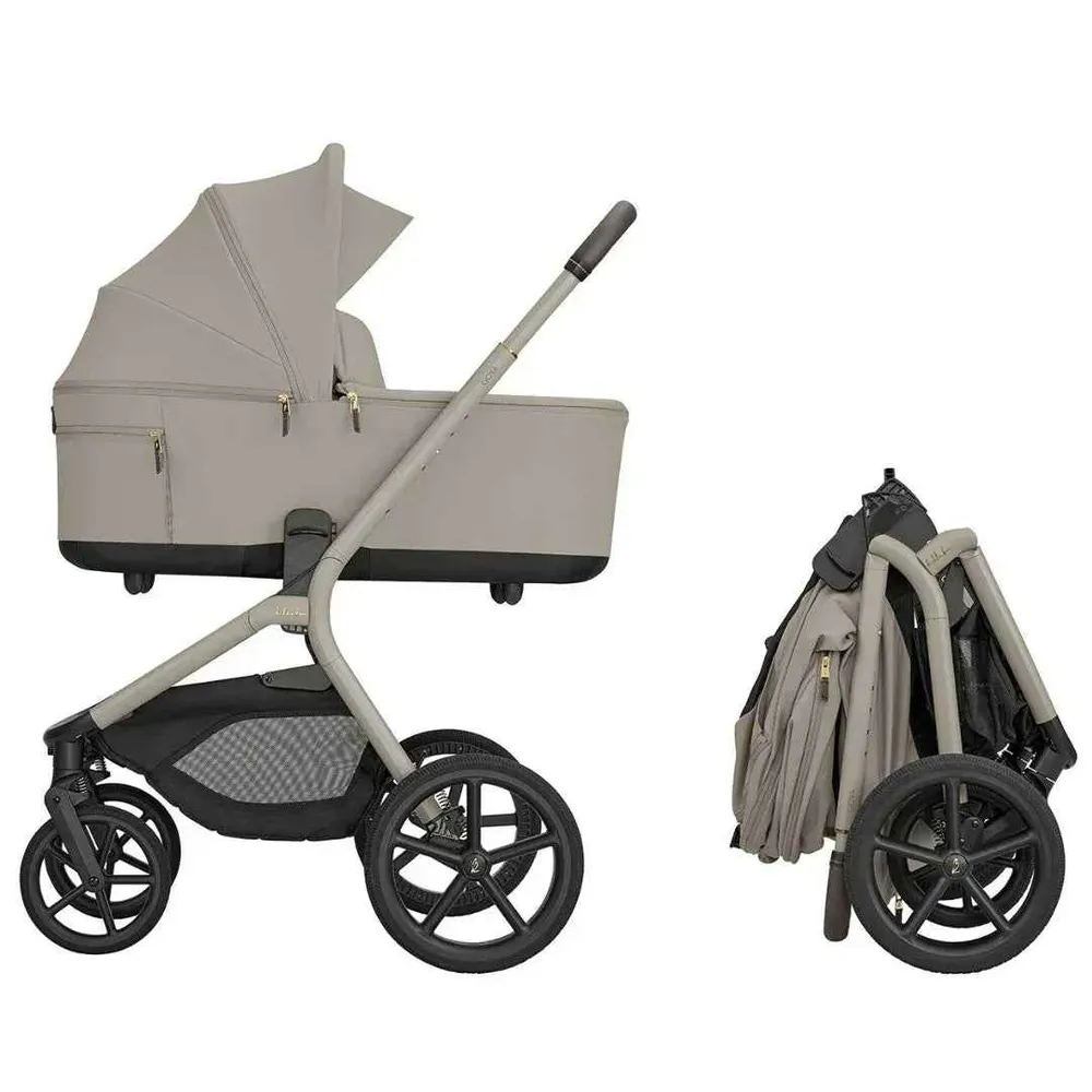 KikkaBoo® Platinum dječja kolica 2u1 Goya Champagne