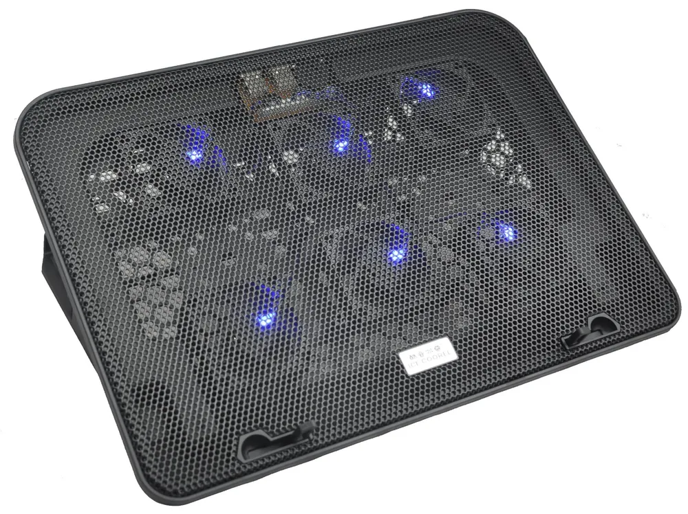 Hladnjak za Laptop sa 6 Ventilatora i LED Osvetljenjem