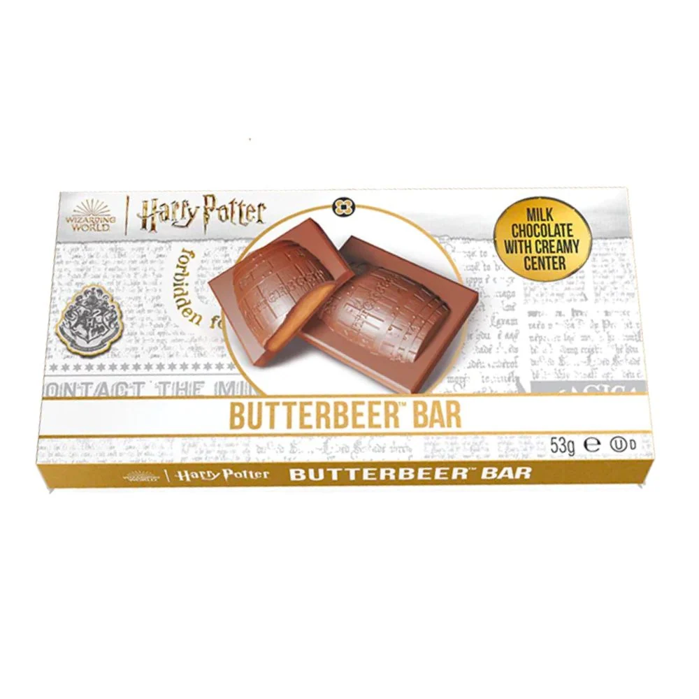 Harry Potter Butterbeer Chocolate Bar, bačva čokolade punjena kremom od maslaca od 53g