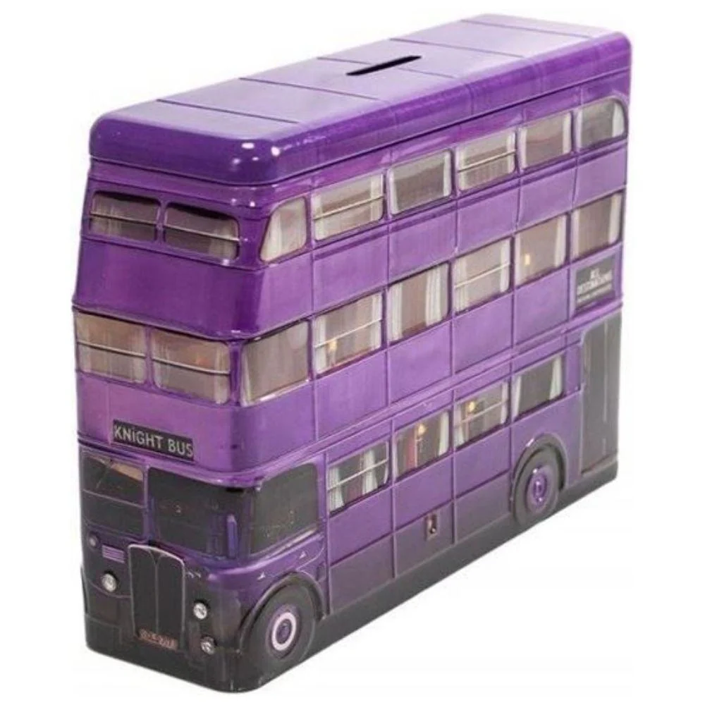 Harry Potter Knight Bus Tin Chewy Candy, kasica s voćnim gumenim simbolima unutra od 112g