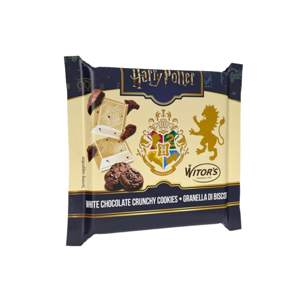 Harry Potter White Chocolate Crunchy Cookies, bijela čokolada s keksima 40g