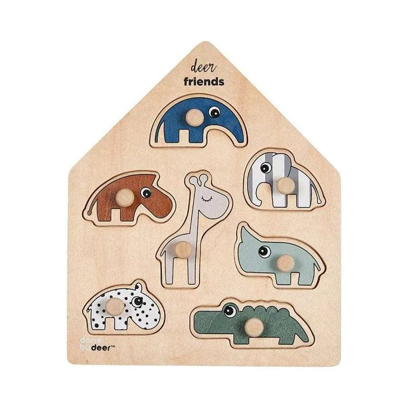 Done Deer Puzzle - Jeleni prijatelji - 7 komada