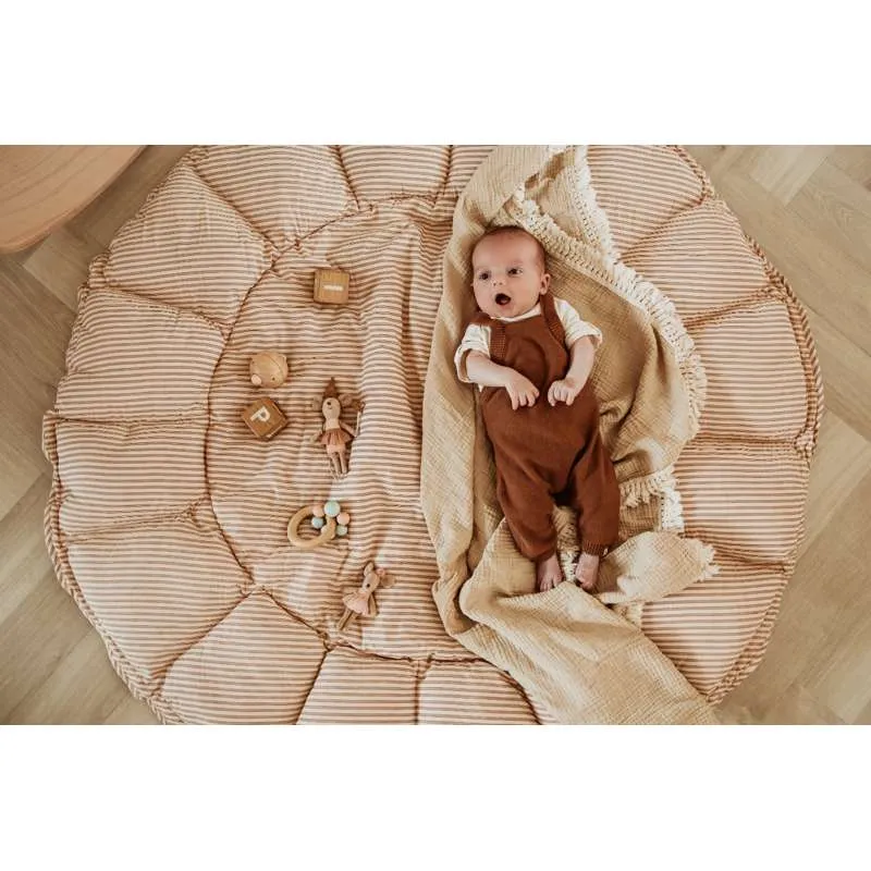 Play & Go Bloom - Babynest/Igrać podloga - Prugasta smeđ