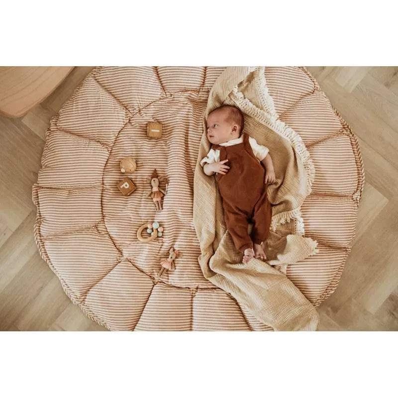 Play & Go Bloom - Babynest/Igrać podloga - Prugasta smeđ