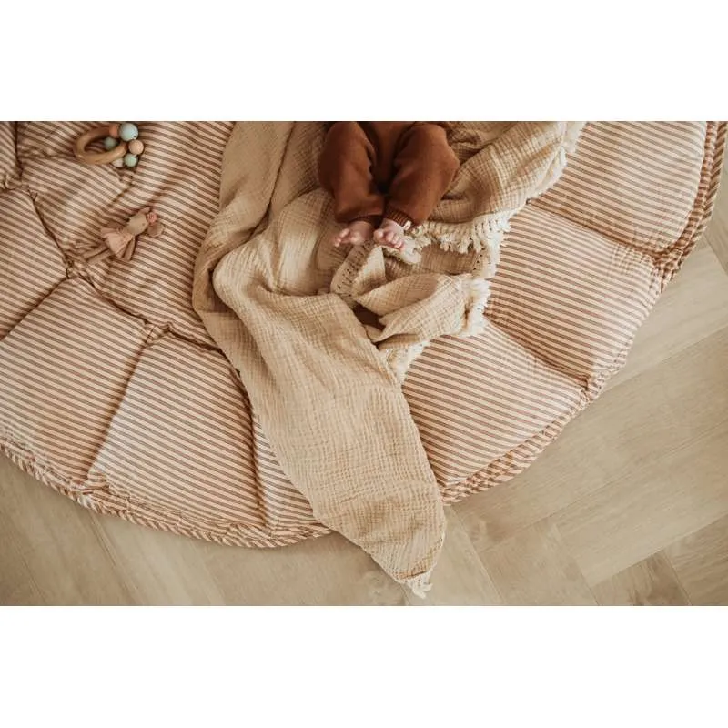 Play & Go Bloom - Babynest/Igrać podloga - Prugasta smeđ