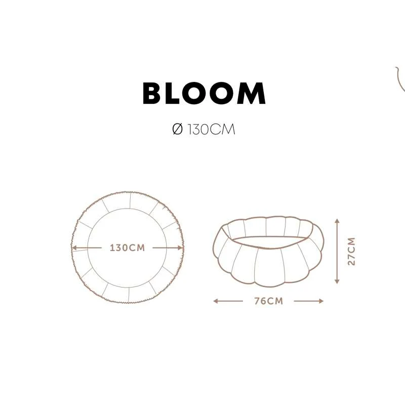 Play & Go Bloom - Babynest/Igrać podloga - Senf