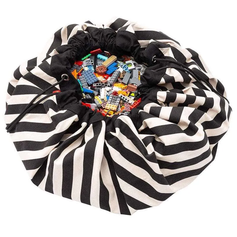 Play & Go Pohrambeni tepih - Crne pruge