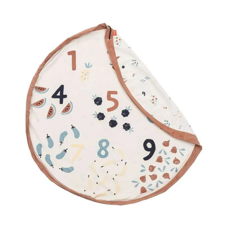 Play & Go Pohrambeni tepih - Veggie Numbers