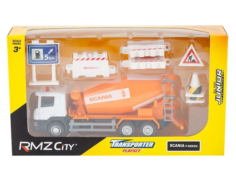 Model 1:64, RMZ City SCANIA - kamion mješalica + dodaci