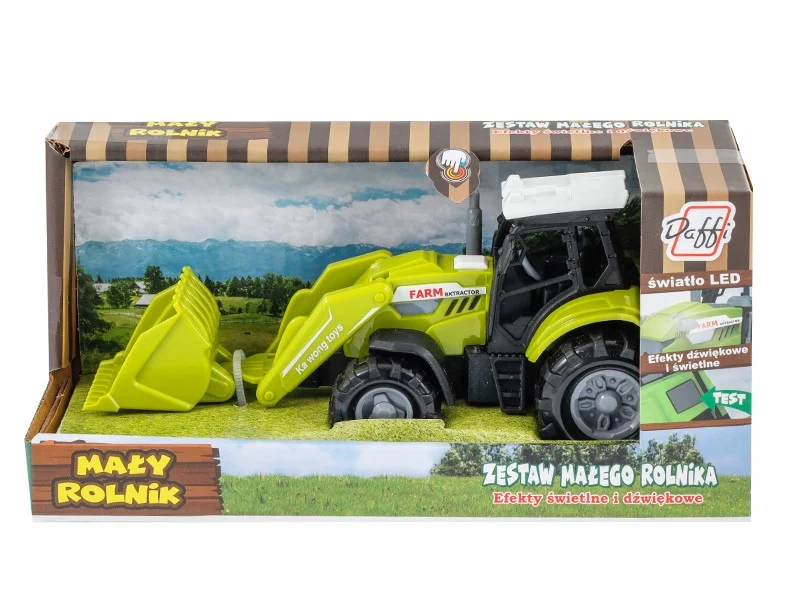 Model Mali poljoprivrednik, traktor - buldožer, sa svjetlosnim i zvučnim efektima