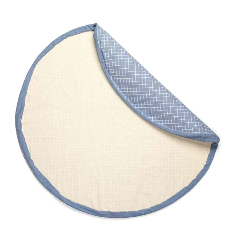 Carry Case Play & Go Play & Go 2-u-1 Skladišni tepih/Igraći tepih - Natural uzorak - Plava