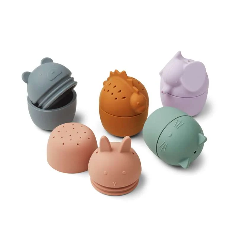 Liewood Gaby igračke za kupanje - 5-pack - Multi Mix