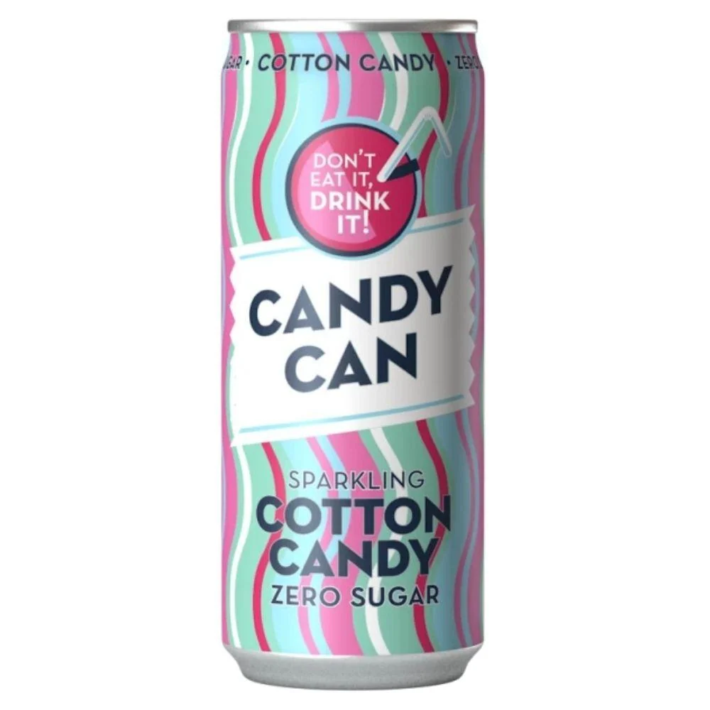 Candy Can Cotton Candy Zero Sugar, piće s okusom šećerne vune 330ml