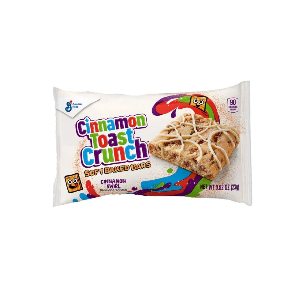 Cinnamon Toast Crunch Soft Baked Bars, mekani kolačić s okusom cimeta od 23g